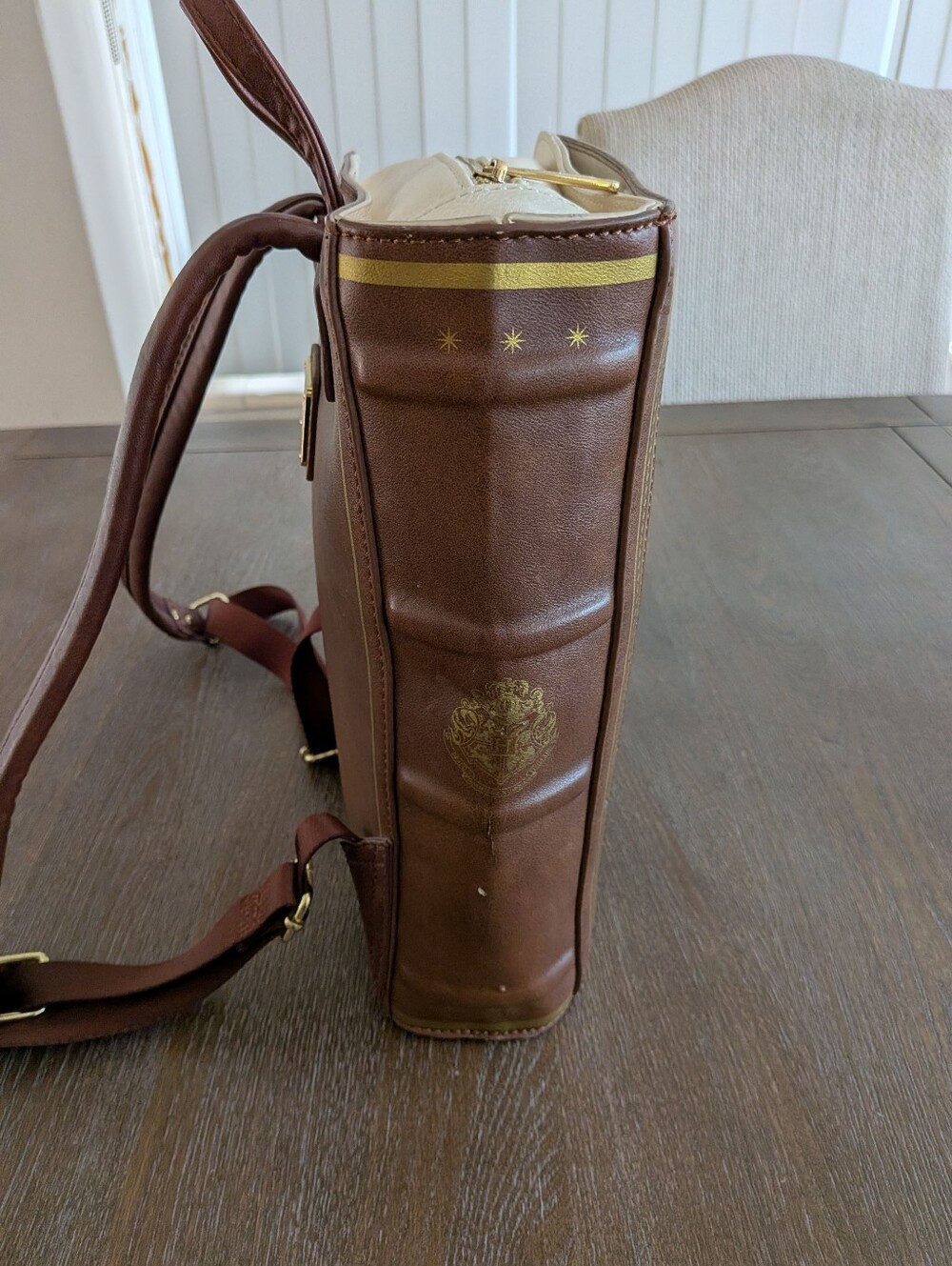Loungefly Harry Potter Hogwarts Book Mini Backpack - Picture 3 of 7